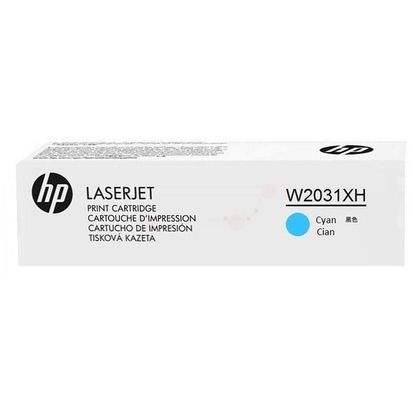 HP originálny toner W2031XH / HP 415XH cyan (azúrová) 6 000 strán B-box