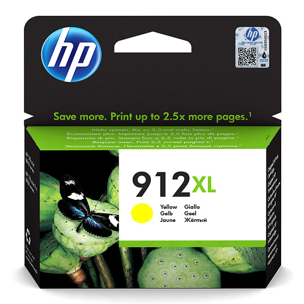HP Original Inkjet 3YL83AE / HP 912XL yellow 825 pages