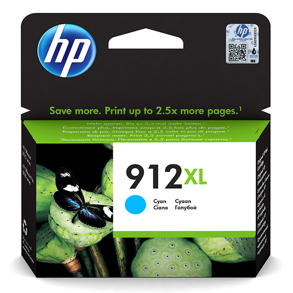 HP Original Inkjet 3YL81AE / HP 912XL cyan 825 pages