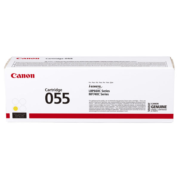 Canon Original Toner 055Y 3013C002 yellow 2 100 pages