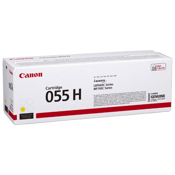 Canon Original Toner 055HY 3017C002 yellow 5 900 pages C-box