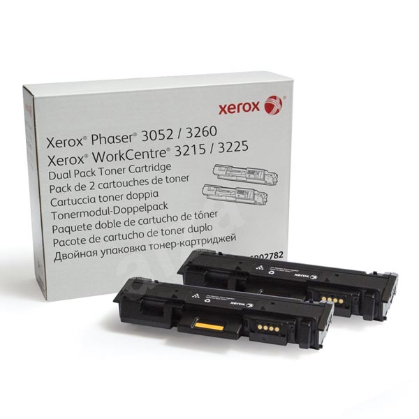 Xerox Original Toner 106R02782 black dualpack 2 x 3 000 pages