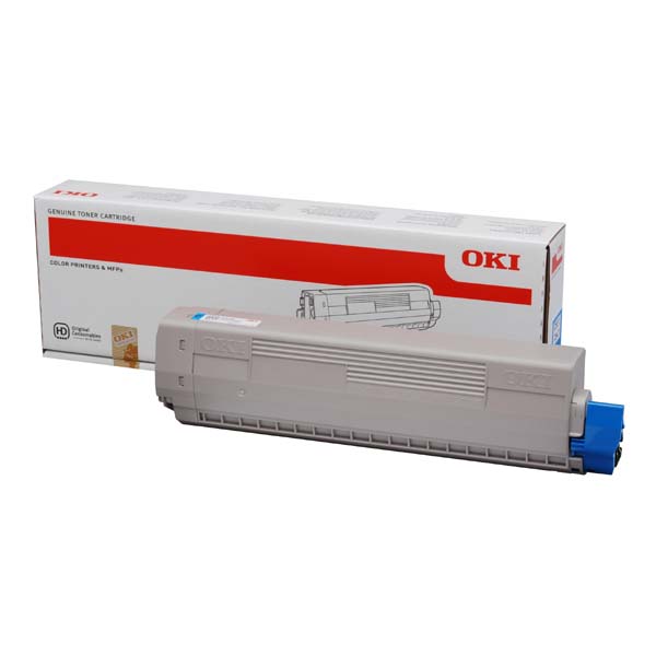 OKI Original Toner 44844507 cyan 10 000 pages