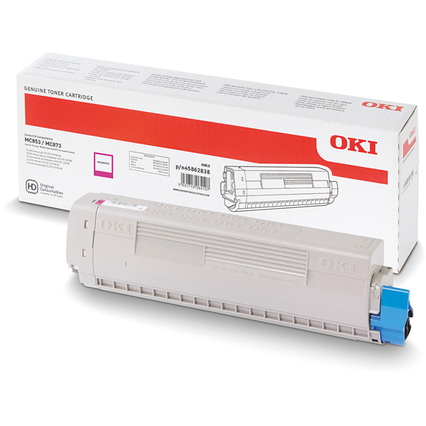 OKI Original Toner 45862838 magenta 7 300 pages
