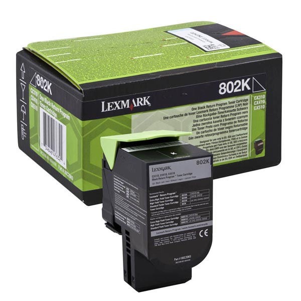 Lexmark Original Toner 80C20K0 black 1 000 pages