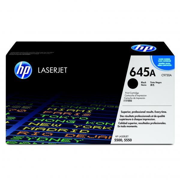 HP Original Toner C9730A / HP 645A black 13 000 pages C-box