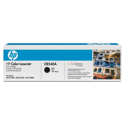 HP Original Toner CB540A / HP 125A black 2 200 pages C-box