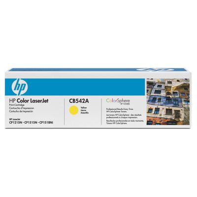 HP Original Toner CB542A / HP 125A yellow 1 400 pages C-box