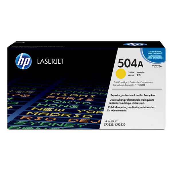 HP Original Toner CE252A / HP 504A yellow 7 000 pages B-box