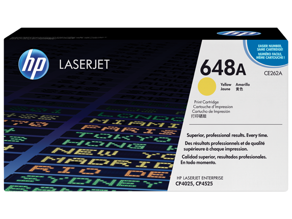 HP Original Toner CE262A / HP 648A yellow 11 000 pages C-box