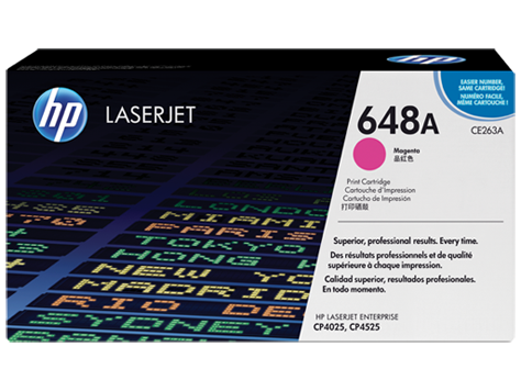 HP Original Toner CE263A / HP 648A magenta 11 000 pages B-box