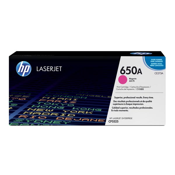 HP Original Toner CE273A / HP 650A magenta 15 000 pages B-box
