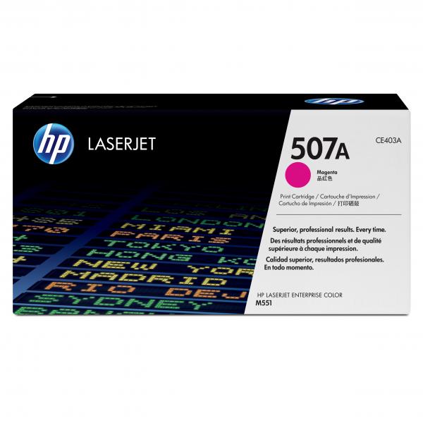HP Original Toner CE403A / HP 507A magenta 6 000 pages B-box