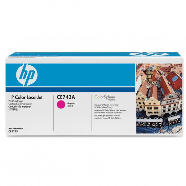 HP Original Toner CE743A / HP 307A magenta 7 300 pages B-box