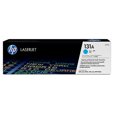 HP Original Toner CF211A / HP 131A cyan 1 800 pages C-box
