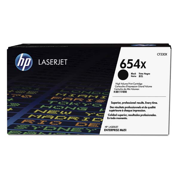 HP Original Toner CF330X / HP 654X black 20 500 pages B-box