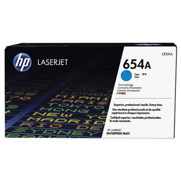 HP Original Toner CF331A / HP 654A cyan 15 000 pages B-box