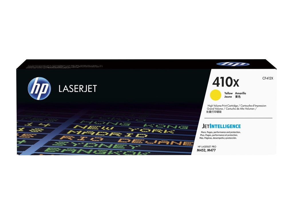 HP Original Toner CF412X / HP 410X yellow 5 000 pages C-box