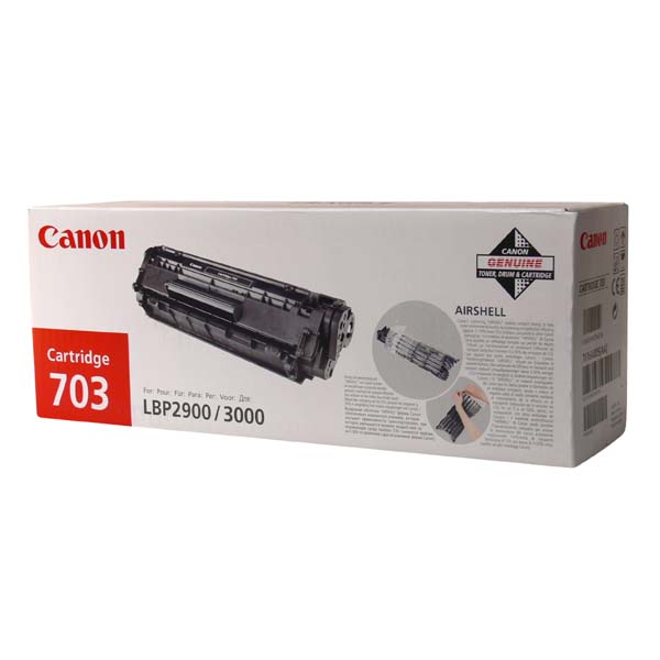 Canon Original Toner CRG703 7616A005 black 2 500 pages