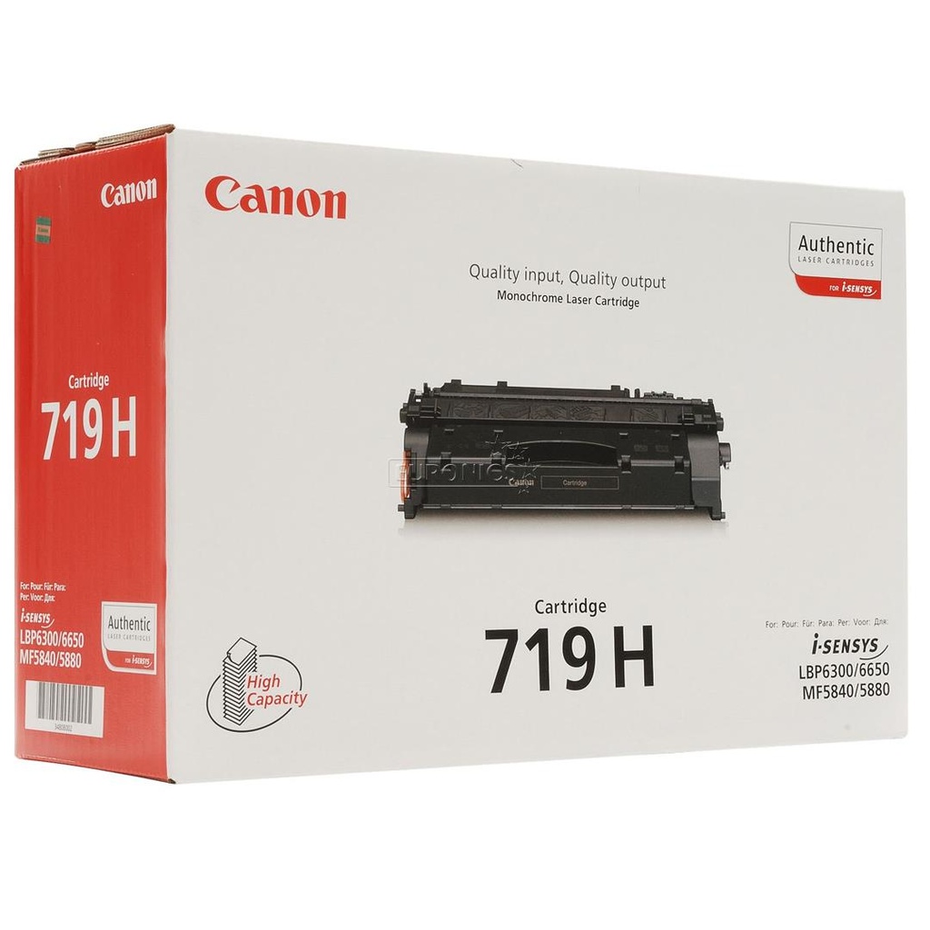 Canon Original Toner CRG 719H 3480B002 black 6 400 pages C-box
