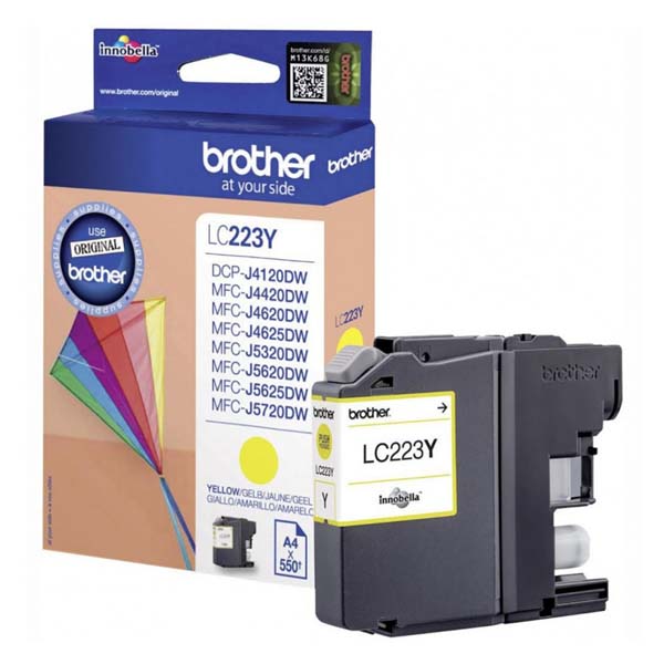 Brother Original Inkjet LC223Y yellow 600 pages