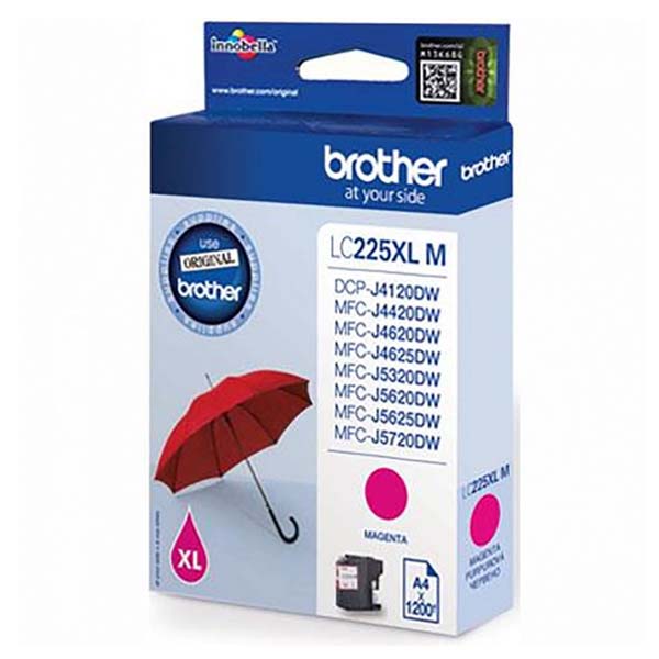 Brother Original Inkjet LC225XLM magenta 1 200 pages