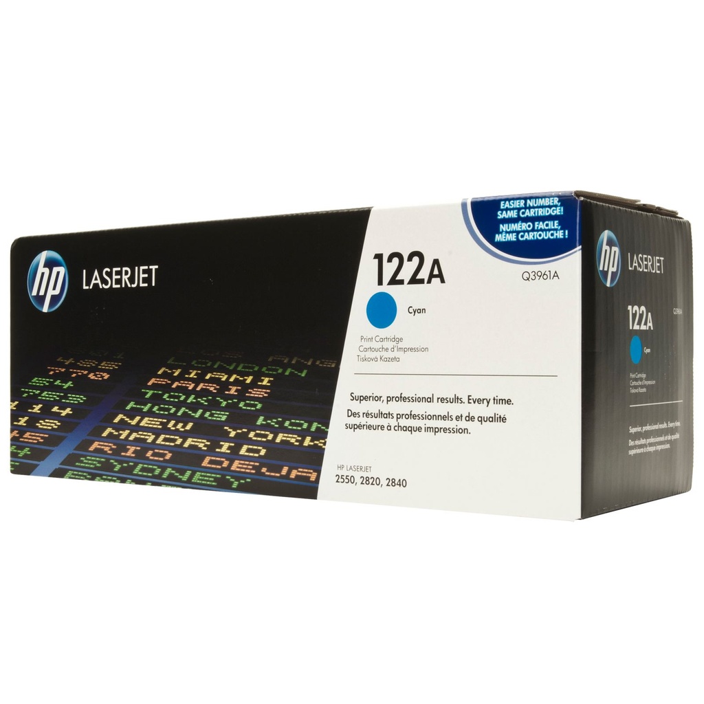 HP Original Toner Q3961A / HP 122A cyan 4 000 pages C-box