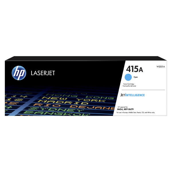 HP Original Toner W2031A / HP 415A cyan 2 100 pages B-box