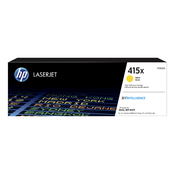 HP Original Toner W2032X / HP 415X yellow 6 000 pages B-box