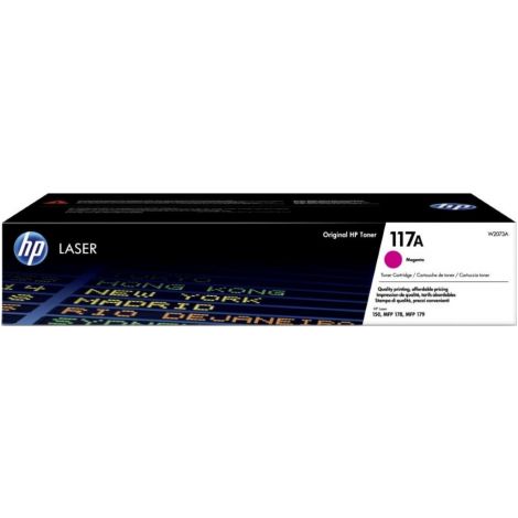 HP Original Toner W2073A / HP 117A magenta 700 pages C-box