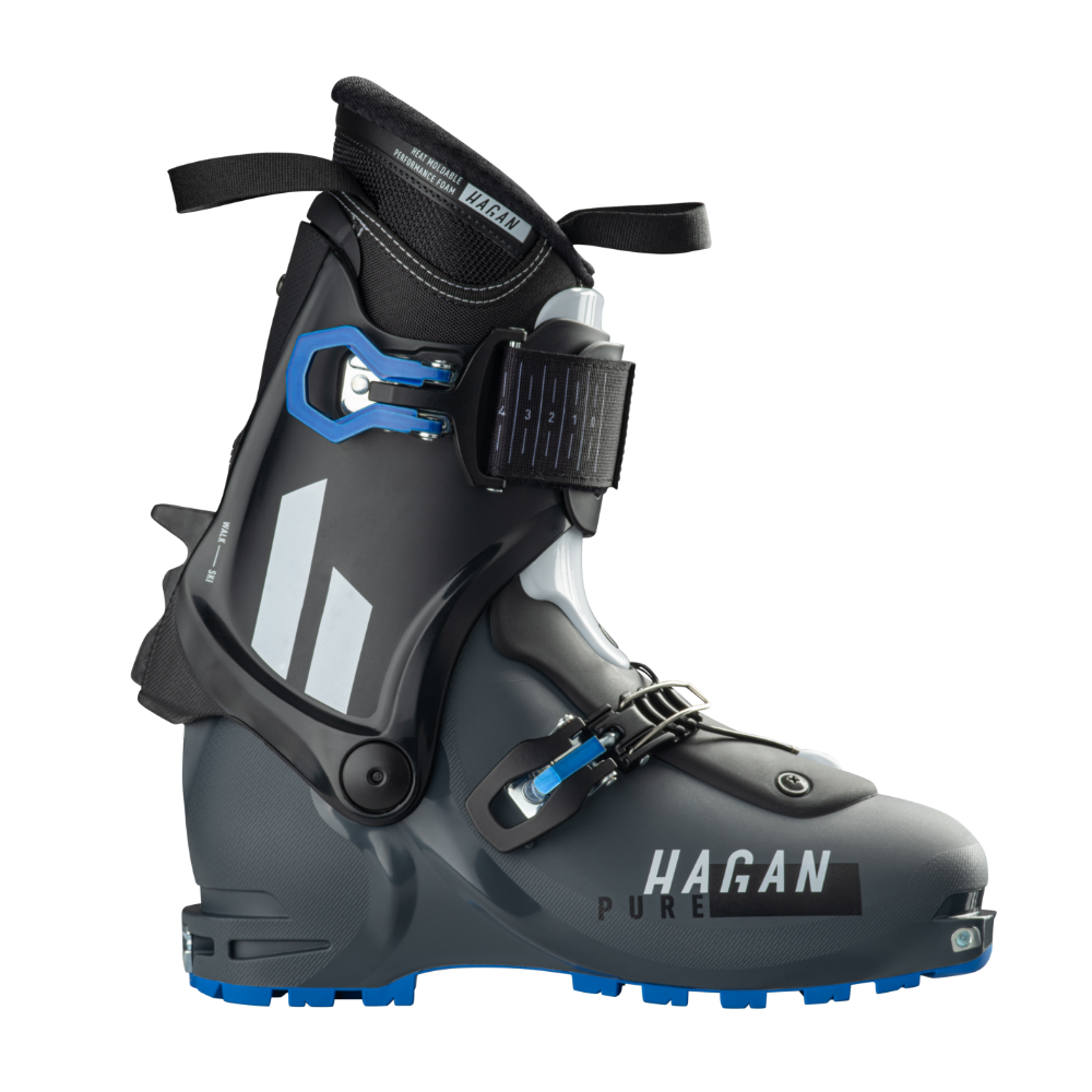 Lyžiarky HAGAN PURE ant/blk/blue m.260