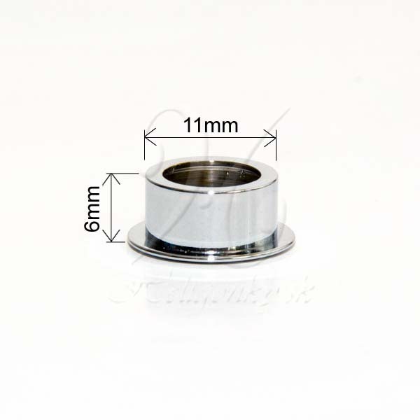 Kovová prechodka na gombíky jednoduchá