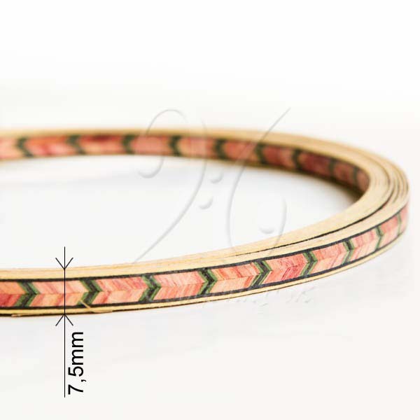 Drevená intarzia 7,5 mm