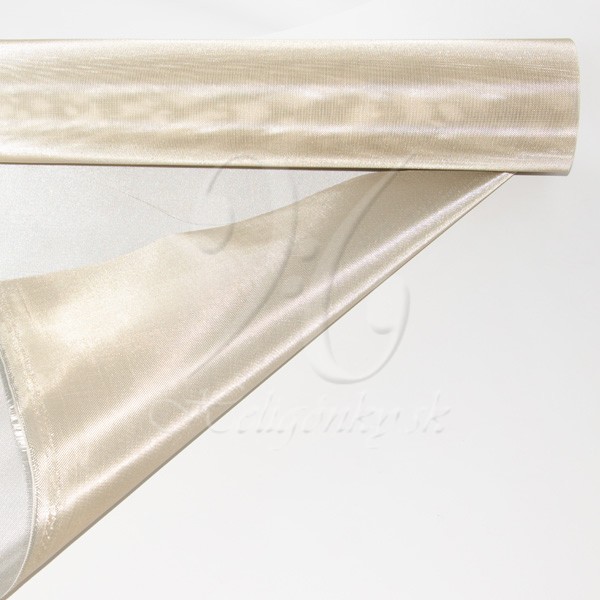 Sieťka pod kryt diskantu zlatá/biela