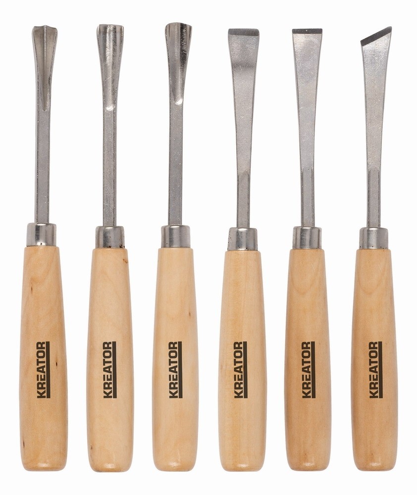 Dláta rezbárske MINI sada 6ks