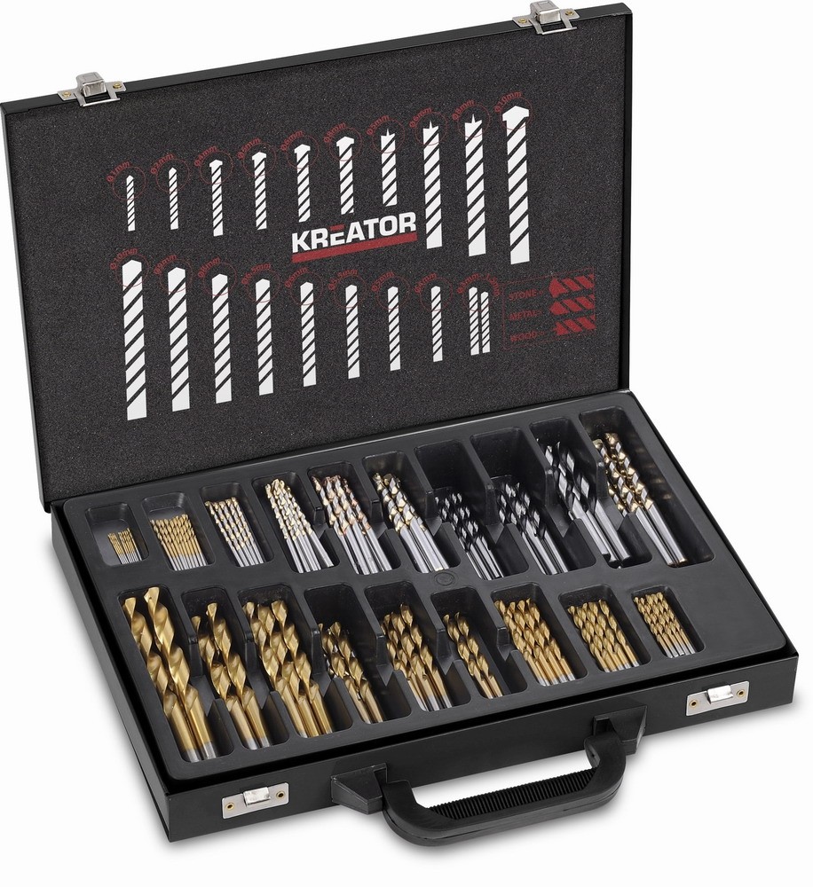 Vrtáky profesionál  - sada 120ks