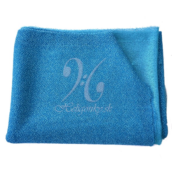 Látka pod kryt diskantu tyrkysová/tyrkysová