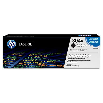 HP Original Toner CC530A / HP 304A black 3 500 pages