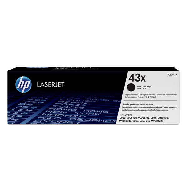 HP Original Toner C8543X / HP 43X black 30 000 pages