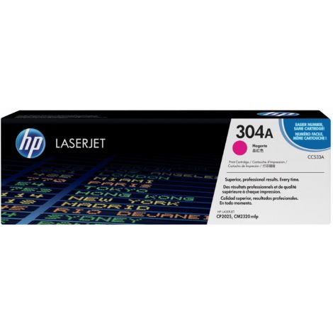 HP Original Toner CC533A / HP 304A magenta 2 800 pages