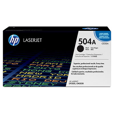 HP Original Toner CE250A / HP 504A black 5 000 pages
