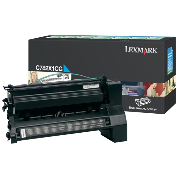 Lexmark Original Toner C782X1CG cyan 15 000 pages B-box
