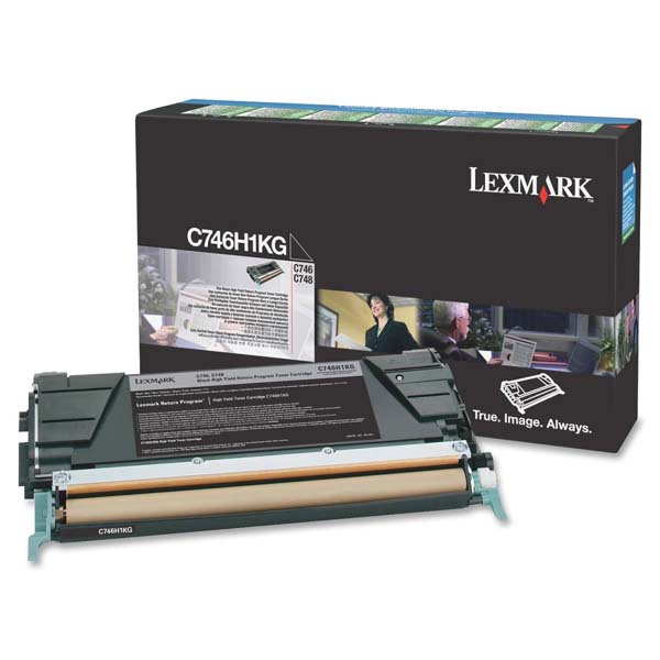 Lexmark Original Toner C746H1KG black 12 000 pages