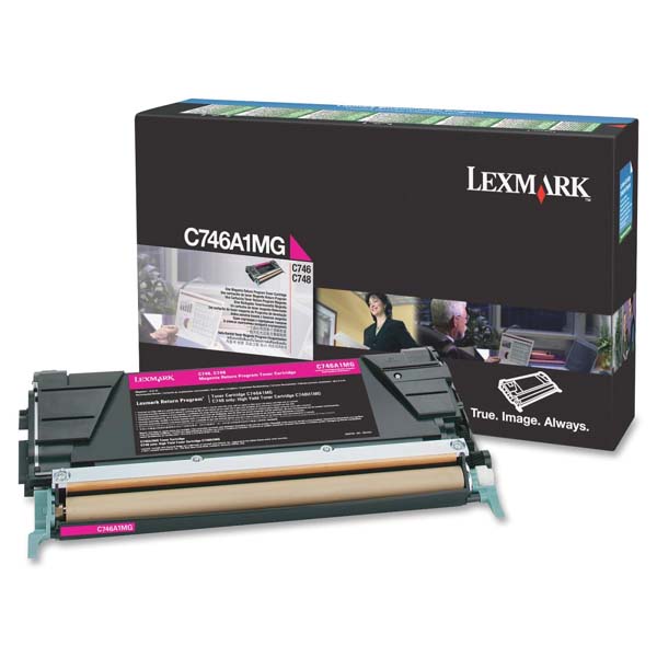 Lexmark Original Toner C746A1MG magnta 7 000 pages