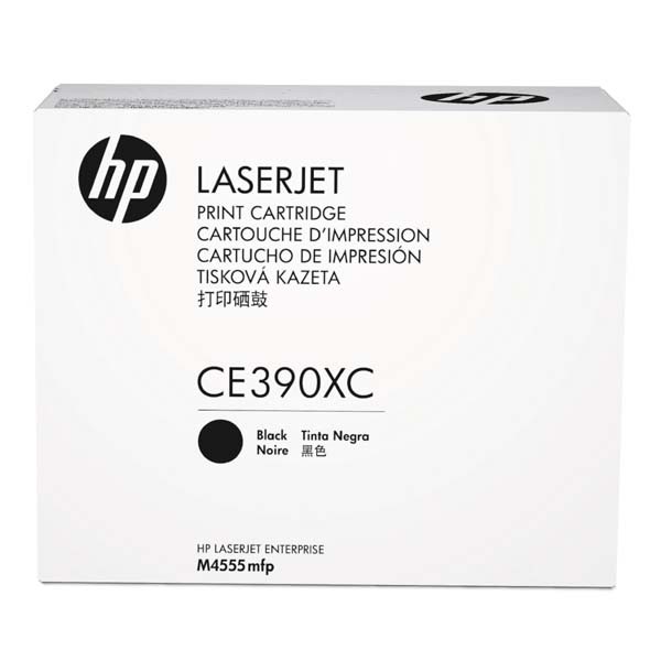 HP Original Toner CE390XC / HP 90XC black 24 000 pages
