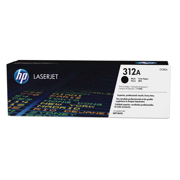 HP Original Toner CF380A / HP 312A black 2 400 pages