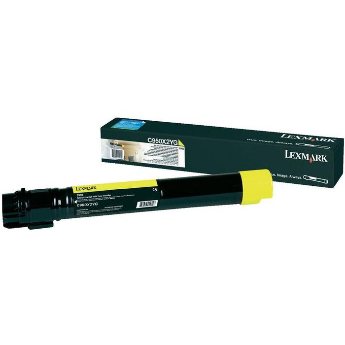 Lexmark Original Toner C950X2YG yellow 22 000 pages