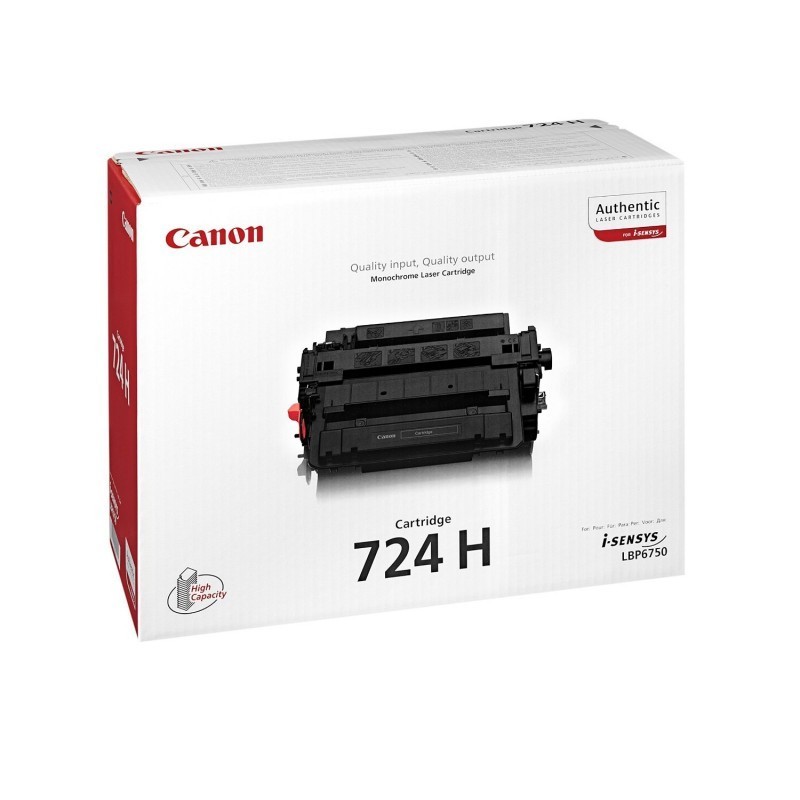 Canon Original Toner CRG 724H 3482B002 black 12 500 pages