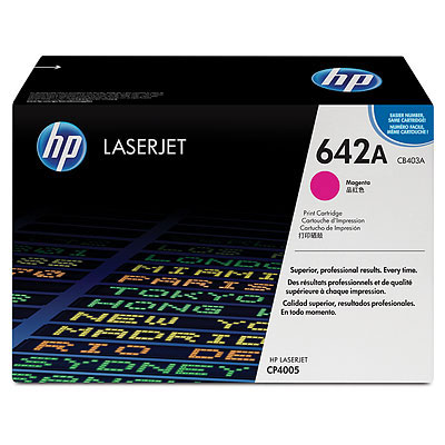 HP Original Toner CB403A / HP 642A magenta 7 500 pages B-box