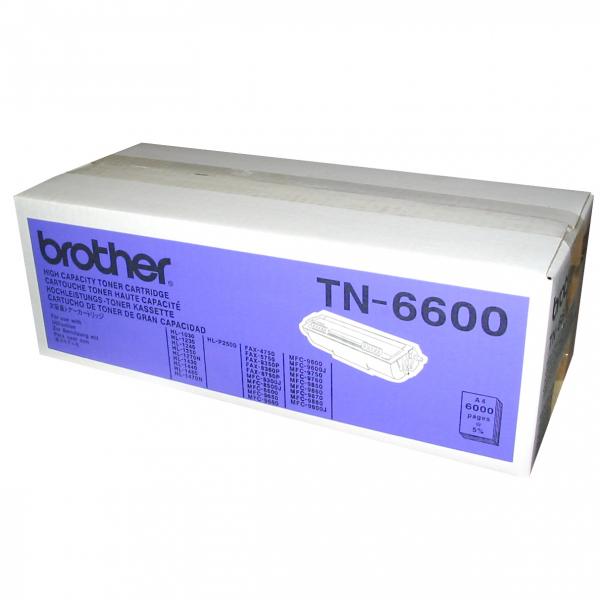 Brother Original Toner TN6600 black 6 000 pages